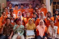 Peserta Gebyar Literasi Lamban Baca Nurul Falah, Banjar Negeri, Gunung Alip, Tanggamus.