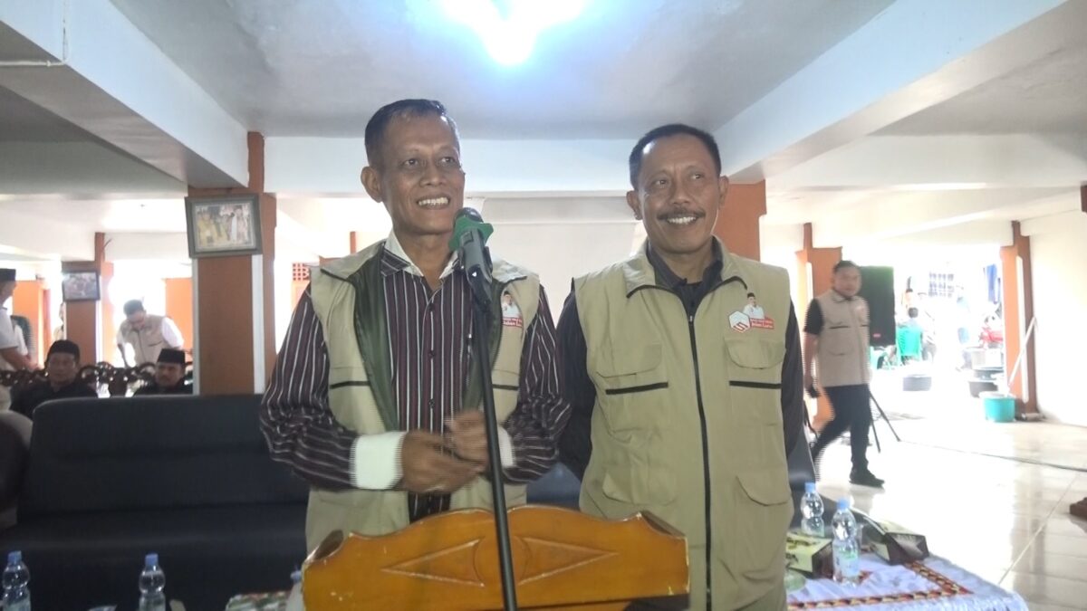 Katim Relawan Jalan Lurus saat menyampaikan pernyataaan, Kamis 24 Oktober 2024.