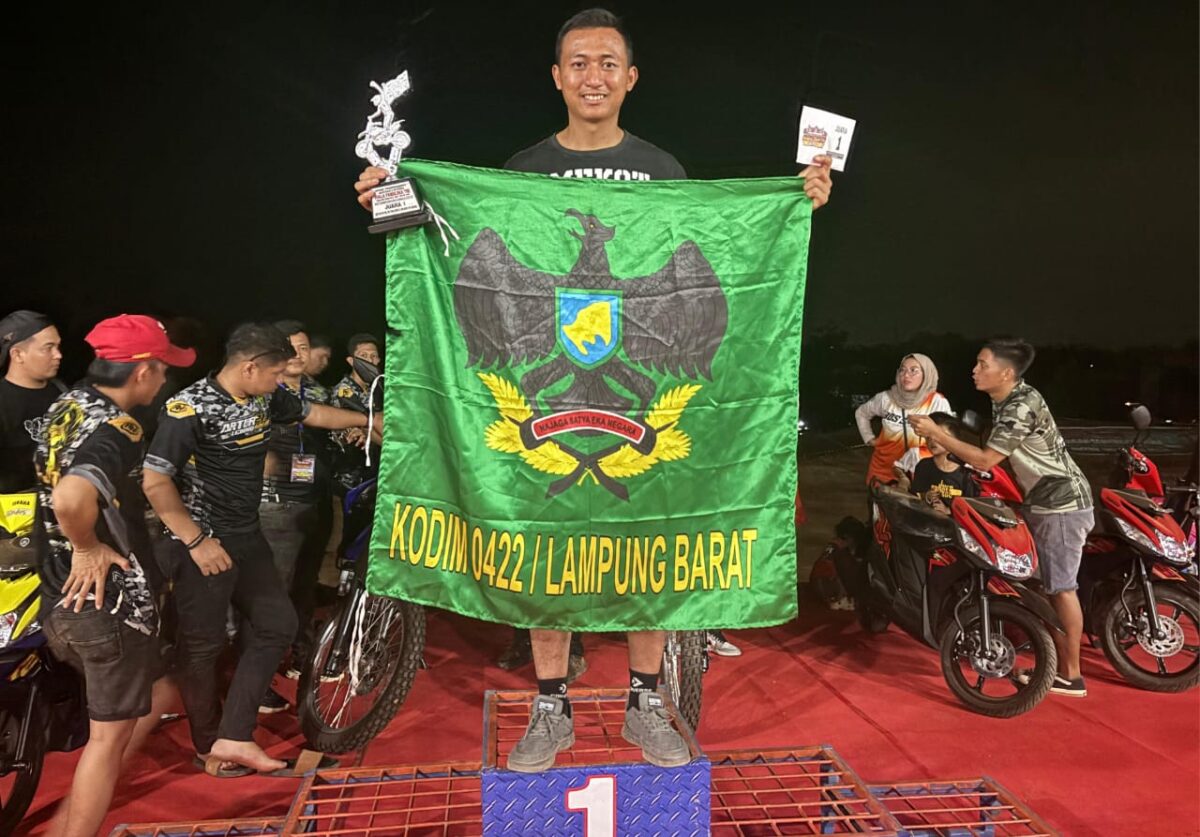 Serda Satria, anggota Kodim 0422/Lampung Barat Korem 043/Gatam.