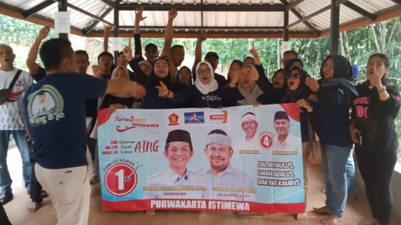 Relawan Bjo Dukung ZeinJo pada Pilkada Purwakarta 2024.