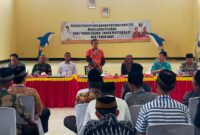 Sosialisasi pencegahan konflik Pilkada Tanggamus, Kamis 31 Oktober 2024.