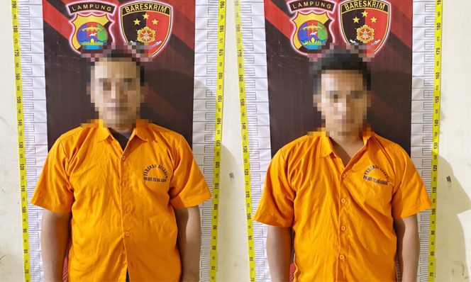 
 Tekab 308 Polres Tulang Bawang Ringkus Dua Pelaku Curas di Penawartama