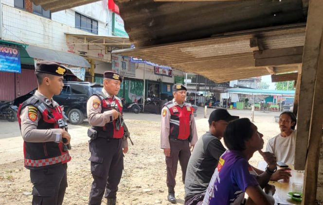 
 Samapta Polres Tulang Bawang Gelar Patroli Kota Presisi di Dua Tempat Keramaian