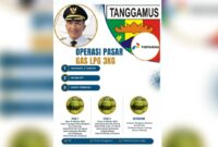 Flyer Pasar Murah Elpiji Tanggamus.