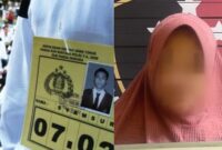 Kolase foto Ilustrasi Penerimaan Polri dan Tersangka yang ditangkap Polda Lampung.