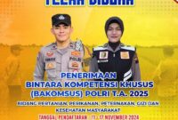 Penerimaan Bakomsus Polri 2025.