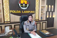 Kabid Humas Polda Lampung Kombes Pol Umi Fadilah Astutik S.Sos.S.I.k.M.Si. 