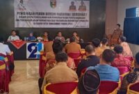 Pembinaan Pekon Bersih Narkoba di Hotel 21 Gisting, Tanggamus, Selasa 5 Nopember 2024.