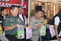 Jumpa Pers Pengungkapan Narkoba Polda Metro Jaya, Rabu 6 Nopember 2024.