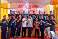 Foto bersama jajaran Redaksi Medinas Lampung, Cagub RMD, Minggu 10 November 2024.