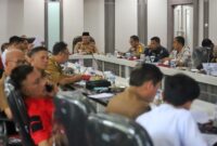 Rapat Pemantapan Pilkada Lampung Barat, Selasa 12 November 2024.