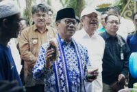 Menteri Desa PDT saat Mengunjungi Pringsewu, Sabtu 16 November 2024.