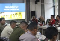 Rakor DESK Pilkada Lampung Barat, Kamisn21 November 2024.