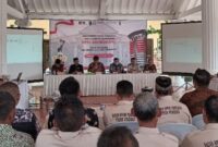 Kegiatan monitoring KPK RI di Pekon Wonodadi, Gading Rejo, Pringsewu, Kamis 21 November 2024.