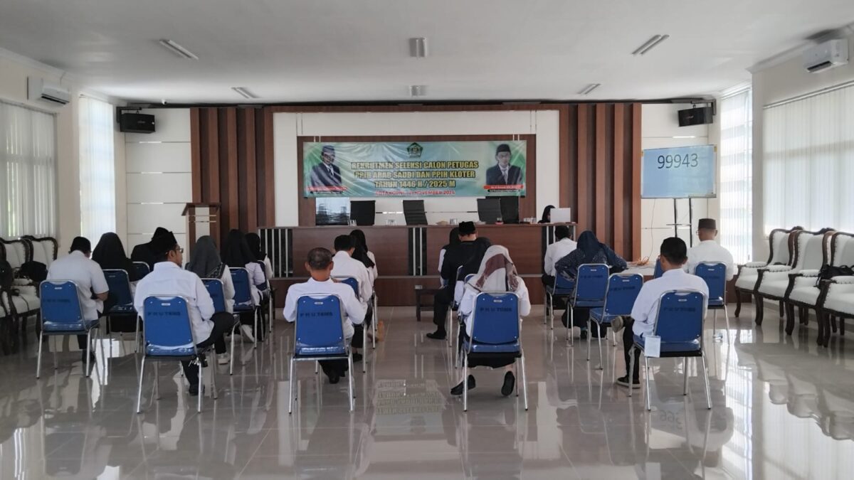 Seleksi PPIH di Kemanag Tanggamus, Kamis 21 November 2024 | Herdi/Media Prioritastv.com.