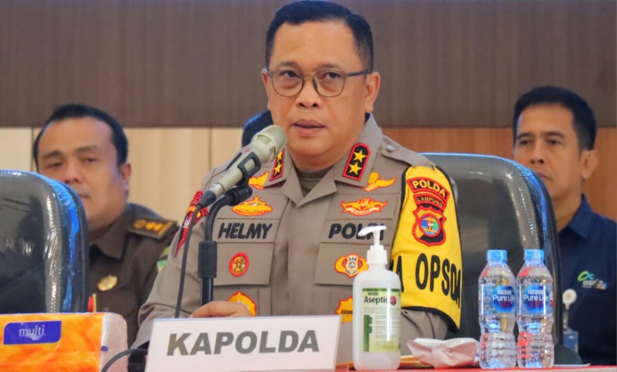 Kapolda Lampung Irjen Pol Helmy Santika.