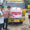 Pelepasan Logistik KPU Lampung Barat, Minggu 24 November 2024.