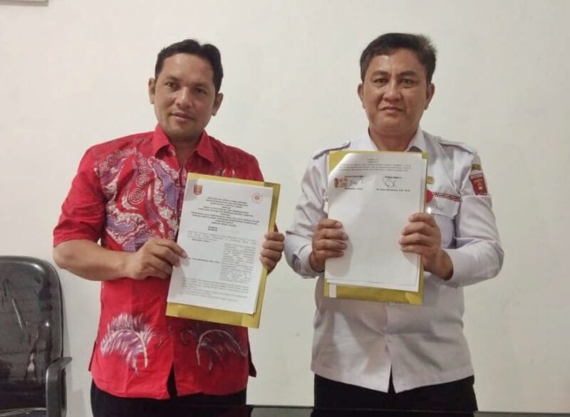 MoU Diskominfo Lampung Barat dan Fakultas Hukum pada Universitas Lampung terkait verifikasi media.