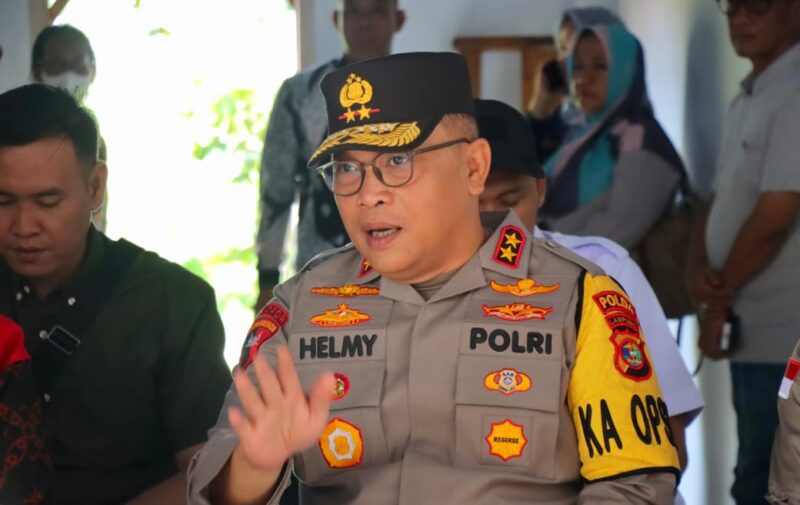 Kapolda Lampung Irjen Pol Helmy Santika.