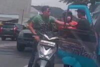 Aksi heroik Aipda Deni saat menangkap DPO Curanmor di Bandar Lampung.