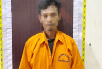 Tersangka persetubuhan anak tiri hingga hamil dan melahirkan di Tulang Bawang, Lampung.