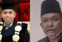 Kolase Foto Akademisi yang juga mantan Rektor UMPRI Wanawir dan Ketua Harian Panitia Persiapan Pembentukan Kabupaten Pringsewu (P3KP) Imop Sutopo.