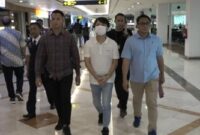 Ivan Sugianto, Pelaku Intimidasi Siswa SMAK Gloria 2 Surabaya saat Ditangkap di Bandara Juanda, Kamis 14 November 2024 | Dok. Polda Jatim.