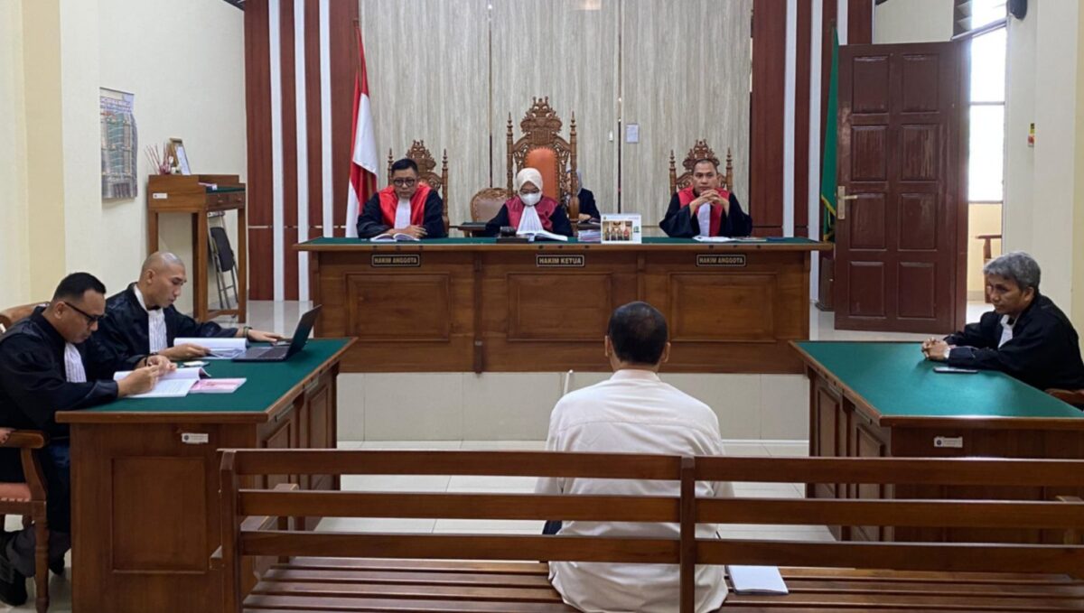 Tersangka Korupsi BPHTB Pringsewu, Waskito Joko Suryanto | Dok. Kejari Pringsewu.