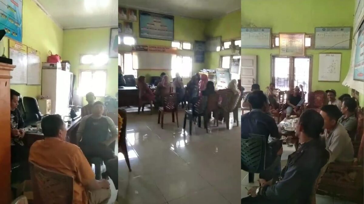 Kolase foto antusiasme warga Pekon Talang Rejo, Kecamatan Kota Agung Timur, Tanggamus saat pembuatan IKD Disdukcapil, Kamis 5 Desember 2024.