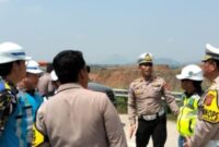 Satlantas Polres Purwakarta Bersama Ditlantas Polda Jabar Survei Jalan Tol Japek, Jumat 6 November 2024.