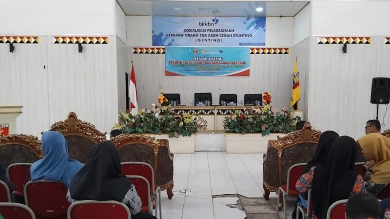 Persiapan sosialisasi program Genting dan Bangga Kencana di GFU Islamic Center, Kota Agung, Senin 9 Desember 2024 | Herdi/Media Prioritastv.com.