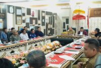 Audensi Wartawan Tanggamus dengan Pj Bupati dihadiri Wakil Ketua DPRD, sejumlah kepada OPD, perwakilan Forkopimda, Selasa 10 Desember 2024 | Herdi/Media Prioritastv.com.