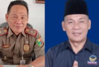 Kolase Foto H. M. Suratman semasa hidupnya saat menjabat Kasat Pol PP Tanggamus dan saat menjabat anggota DPRD Tanggamus.