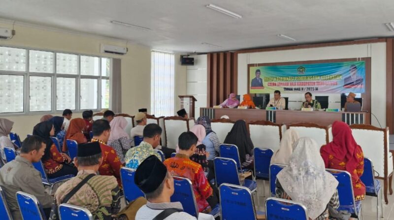 Rapat koordinasi Kemenag Tanggamus di kantor PLHUT Kabupaten Tanggamus, Kamis 12 Desember 2024 | Dok. Kemenag Tanggamus.