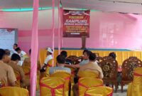Persiapan pelaksanaan peresmian Kampung Bebas Narkoba di Pekon Karang Rejo, Semaka, Tanggamus, Senin, 16 Desember 2024 | Herdi/Media Prioritastv.com.