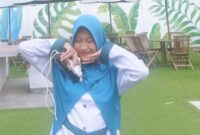Afina Salsabila Pelajar SMA Global Madani asal BNS Tanggamus.