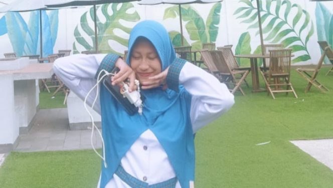 Afina Salsabila Pelajar SMA Global Madani asal BNS Tanggamus.