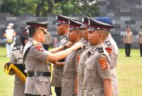 Pelantikan Siswa Diktukba Polri Polda Lampung di SPN Polda Lampung, Rabu 18 Desember 2024 | Dok. Humas Polda Lampung.