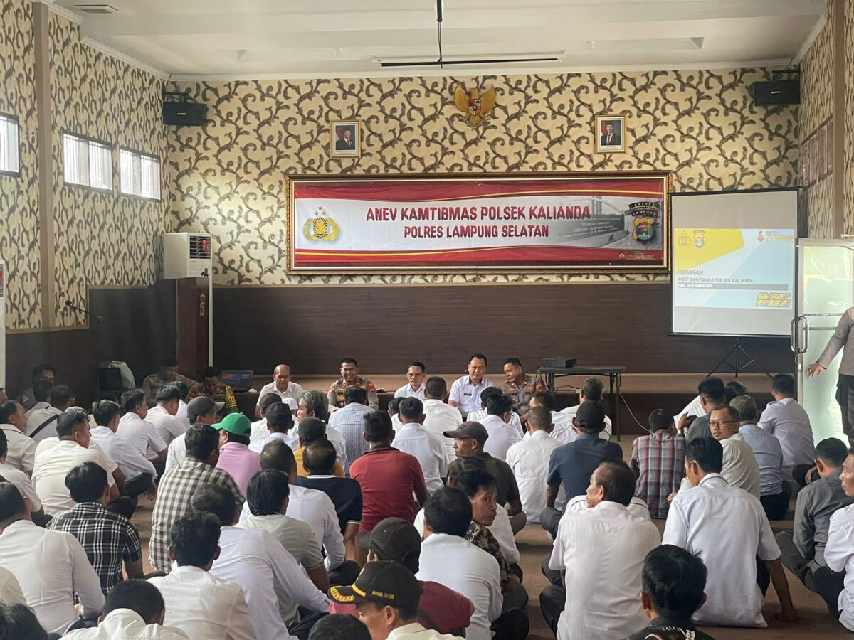 Audensi IMM Kalianda dan Polres Lampung Selatan, Rabu 18 Desember 2024.