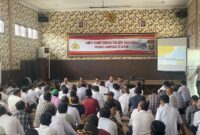 Audensi IMM Kalianda dan Polres Lampung Selatan, Rabu 18 Desember 2024.