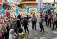 Pengamanan di salah satu Mall Bandar Lampung, Sabtu 21 Desember 2024 | Dok. Humas Polda Lampung.