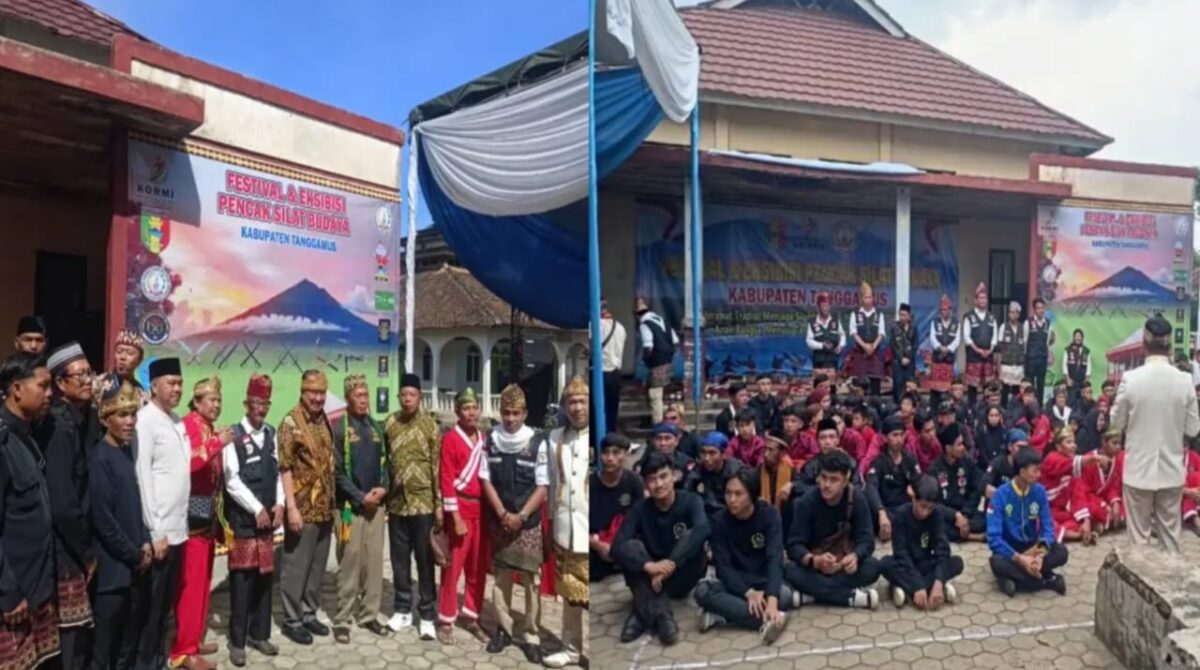 Kolase foto saat Bupati Terpilih Tanggamus H. Saleh Asnawi Hadir dan Pembukaan Silat Budaya di Pulau Panggung, Tanggamus, Sabtu 28 Desember 2024.