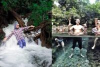 Wisata Pemandian Way Bekhak. Foto: IG @fistynbudiwati)