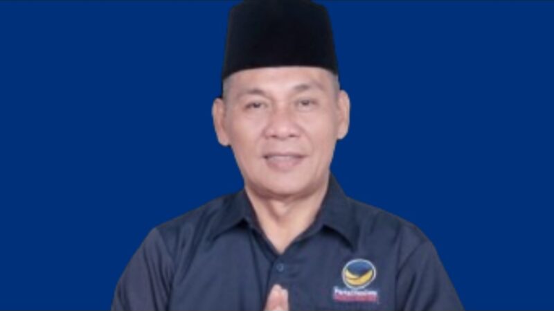 Anggota DPRD Tangamus Fraksi NasDem H. Suratman semasa hidupnya.