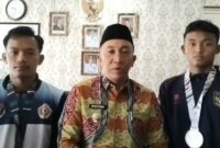 Pj Bupati Tanggamus Mulyadi Irsan saat memberikan keterangan, Jumat 27 Desember 2024 | Herdi/Media Prioritastv.com.