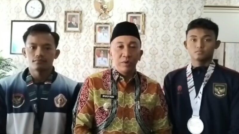 Pj Bupati Tanggamus Mulyadi Irsan saat memberikan keterangan, Jumat 27 Desember 2024 | Herdi/Media Prioritastv.com.