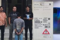 Kolase foto tersangka yang berhasil ditangkap Polsek Kota Agung, Tanggamus dan barang bukti yang berhasil diamankan, Jumat 13 Desember 2024 | Dok.  Humas Polres Tanggamus.