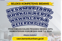 Informasi SKB CPNS Kemenkumham 2024 | Dok. Kemenkumham RI.
