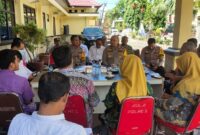 Rapat koordnasi penanganan konflik gajah dengan manusia yang digelar di Mapolres  Tanggamus, Kamis 2 Januari 2025 | Dok..Polres Tanggamus.