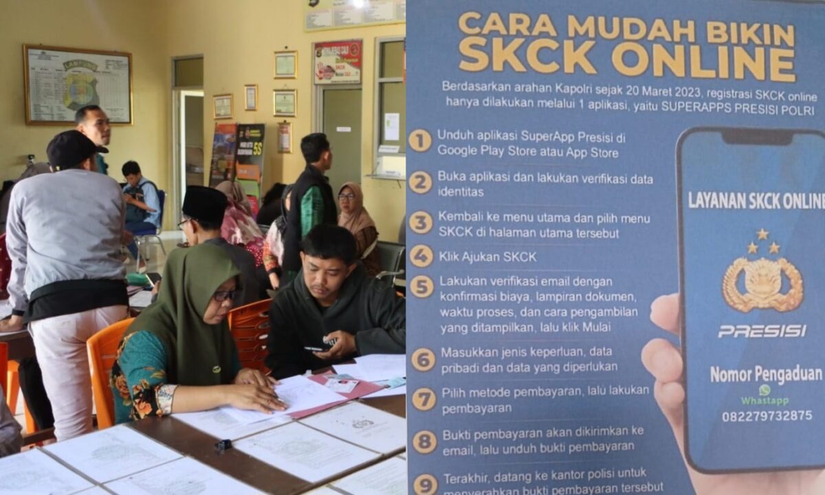 Layanan SKCK di Polres Pringsewu ramai pemohon dan informasi pembuatan SKCK Online di Polres Tanggamus, Sabtu 4 Januari 2025 | Davit/Herdi/Media Prioritastv.com.